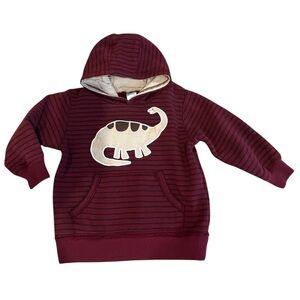 Gymboree Kids Dinosaur Hoodie - Maroon